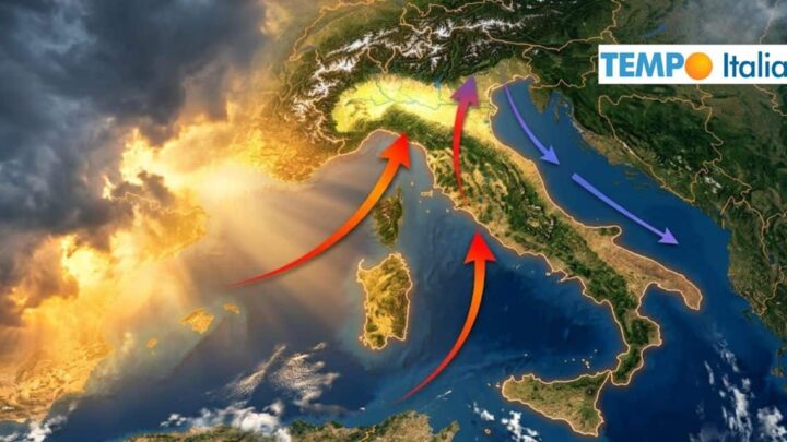 Meteo da montagne russe sull’Italia, dal caldo estivo a piogge autunnali