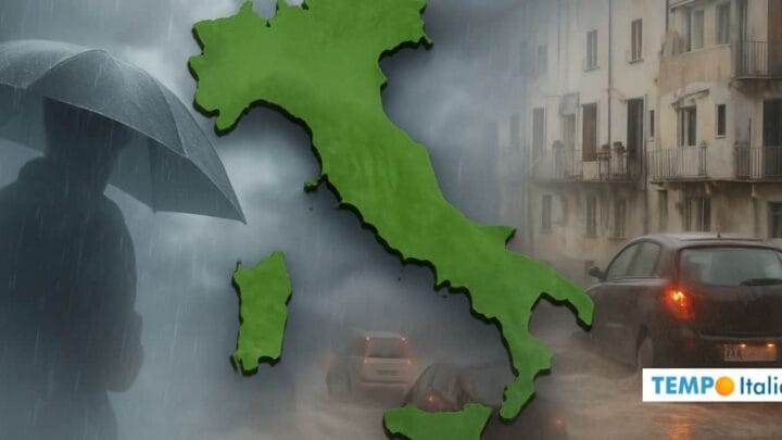 Ciclone africano colpirà in pieno l’Italia, queste regioni più a rischio