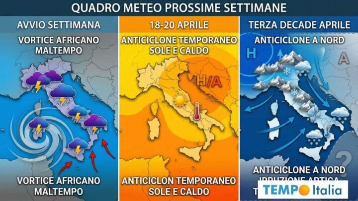 Freddo tardivo e neve fino a Maggio: il rischio non è fantascienza