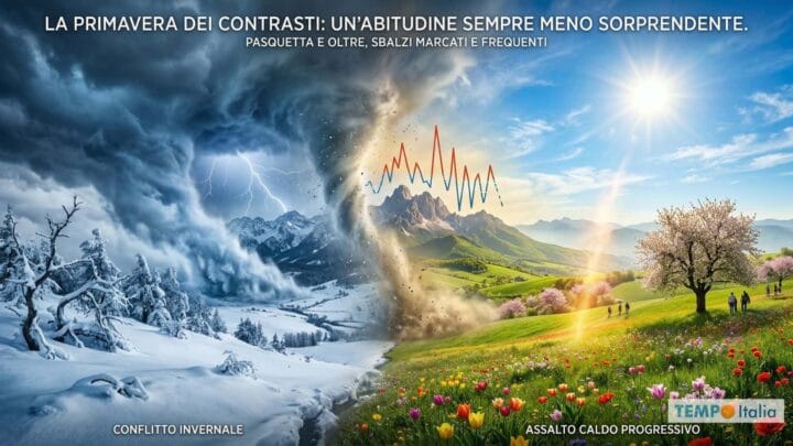 Pasqua con l’anticiclone subtropicale: fino a 27°C, ma dal 10 Aprile torna il freddo