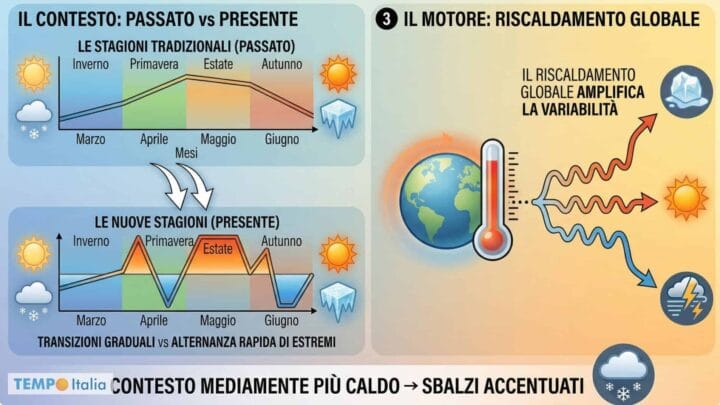 La primavera che non esiste più: perché i ribaltoni atmosferici sono diventati la norma