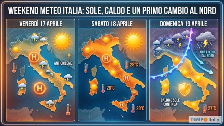 Da 28°C al freddo in pochi giorni: il meteo CROLLA dopo il weekend