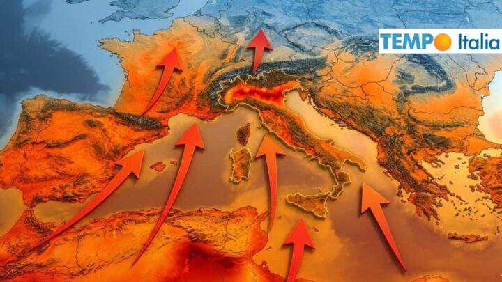 Apice del caldo Mercoledì 27 e Giovedì 28, poi temporali e leggero calo termico