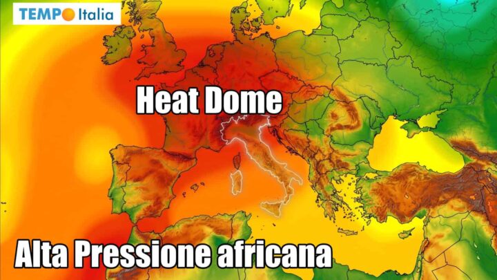 Caldo Africano, picco a metà settimana: rischio temperature record
