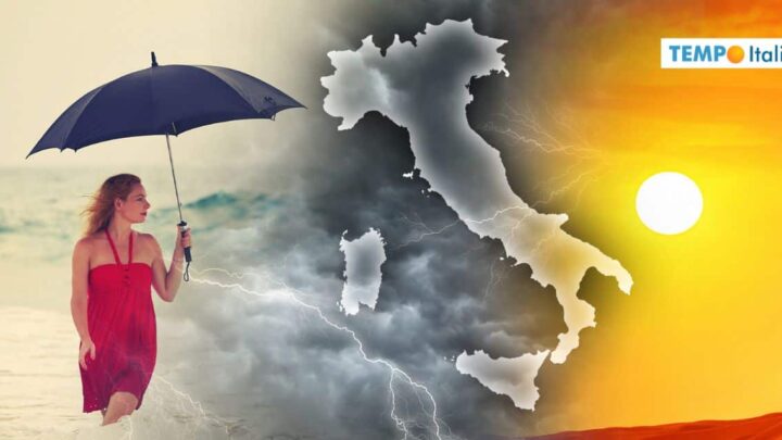 Si riparte, ecco i temporali estremi nel ponte del 2 Giugno