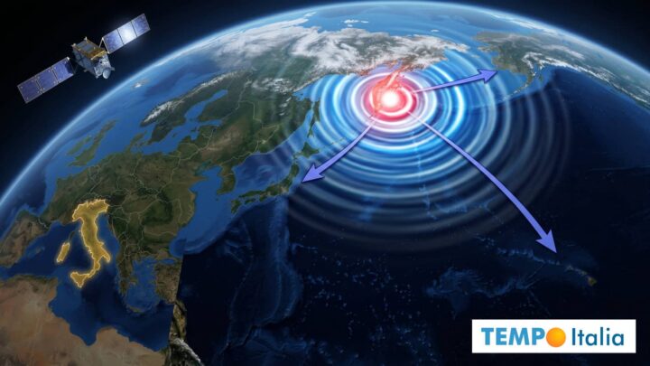 Lo tsunami visto dallo spazio: il satellite NASA cattura immagini mai viste prima