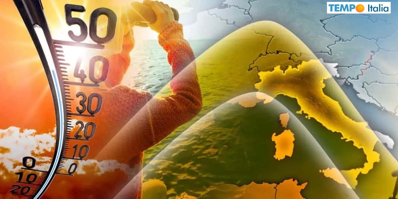 Caldo atroce sino a fine giugno, ma nessuna prospettiva diversa in vista