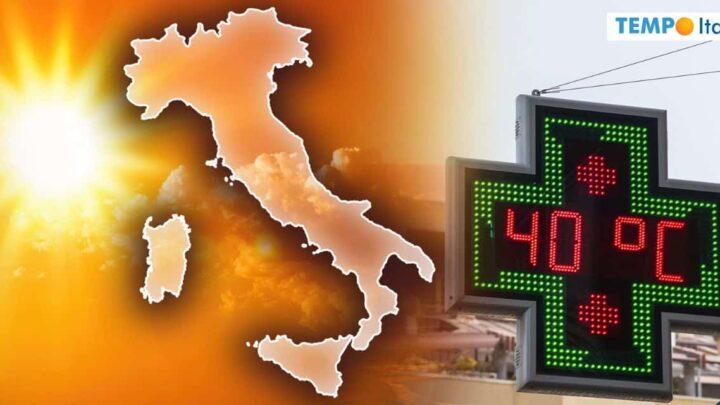 ESTATE a una svolta, l’ANTICICLONE africano diventa protagonista