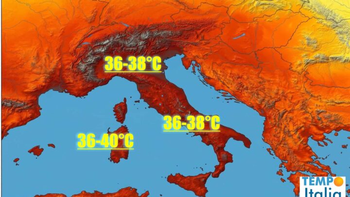 Caldo africano verso l’Italia: quanto c’è di vero nei 40°C annunciati