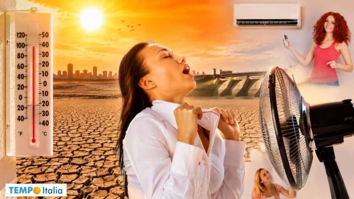 Caldo estremo verso metà Luglio: l’Italia rischia i 45°C, i giorni peggiori