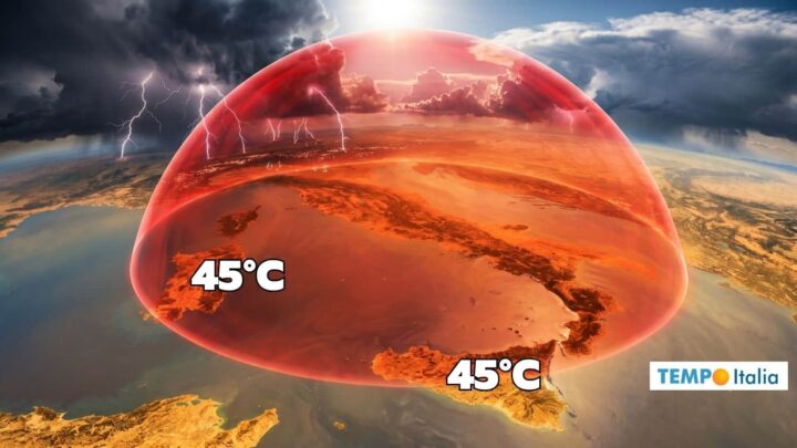 Lunedì 13, caldo verso i 40 gradi: Heat Dome africano