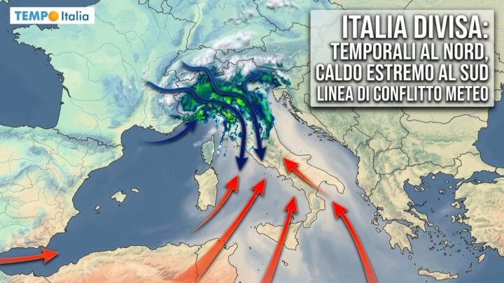 Ecco il cedimento del caldo africano