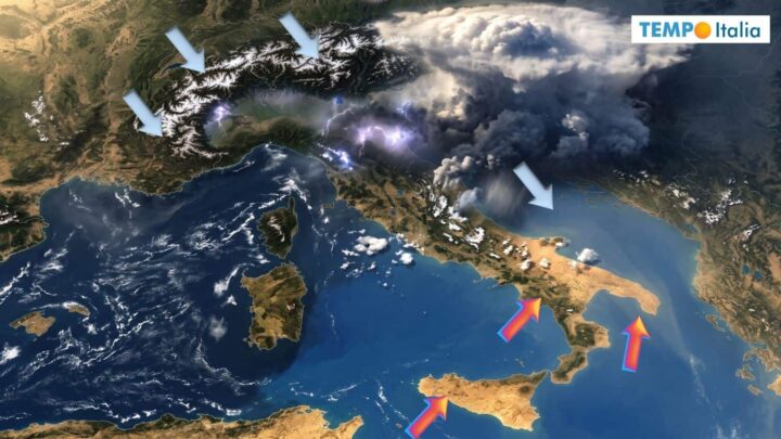 Temporali e grandine verso l’Italia: Martedì 21 Luglio cambia tutto