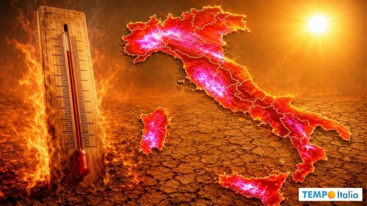 Nuova Ondata di calore, ECMWF stima fino a 46°C in Italia