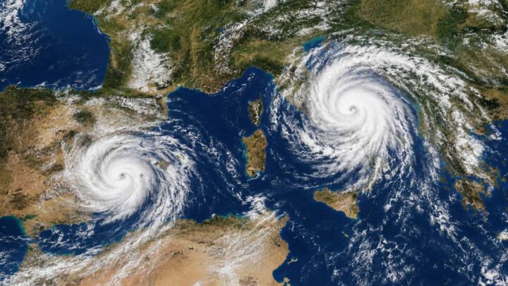 Mediterraneo, cronaca della stagione degli uragani del 2060