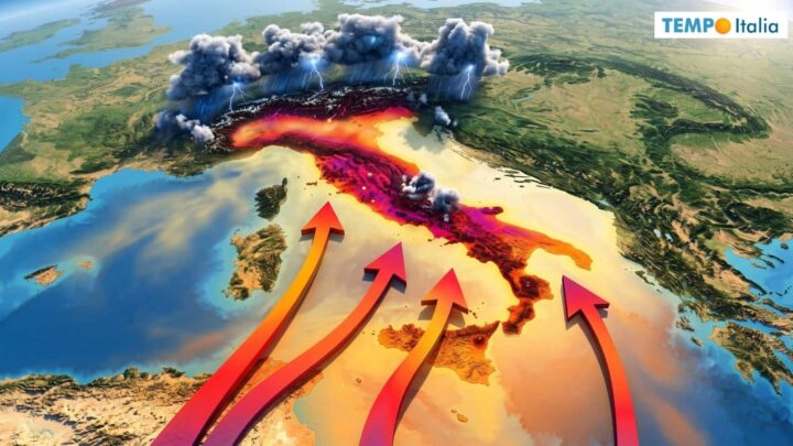 Temporali e grandine per fine del caldo estremo