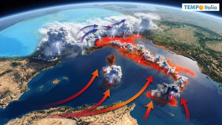 Grandine e temporali dal 6 Agosto. La Rottura dell’Estate